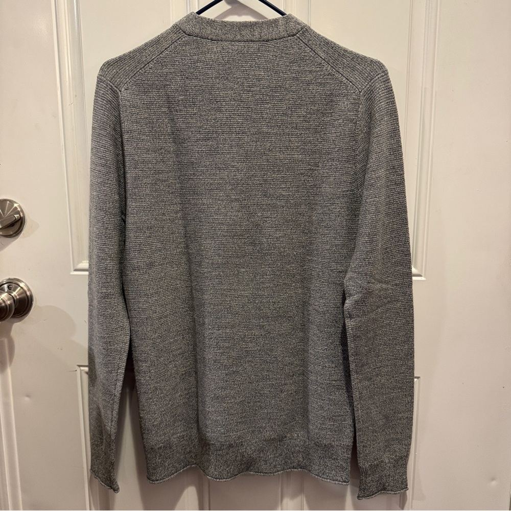 Bonobos Slim Fit 100% Extra Fine Merino Wool Knit Henley Sweater Long Sleeve $98 - Picture 7 of 9